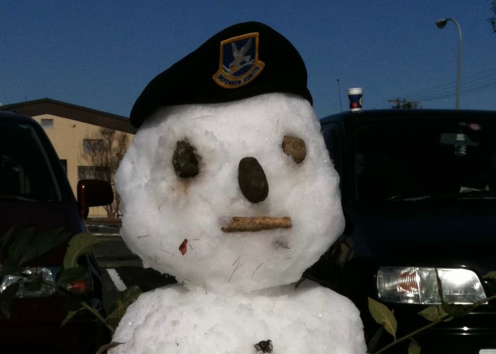 snowman on Base