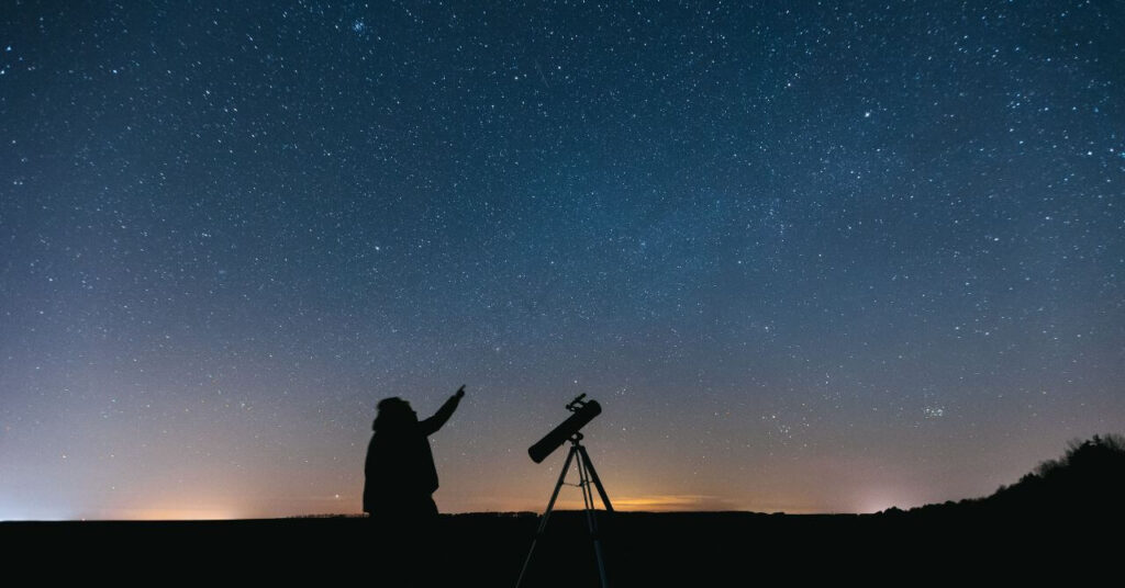 流れ星発見