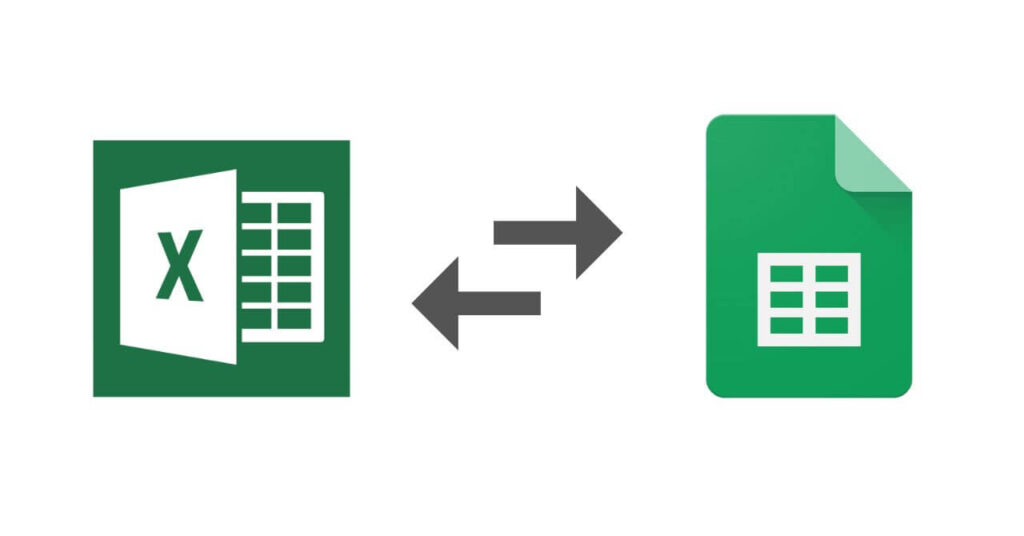 Googleスプレッドシートとエクセルの変換