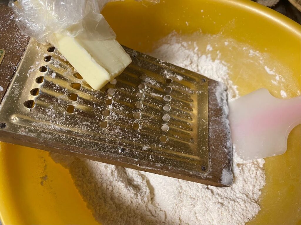 油脂を下ろす